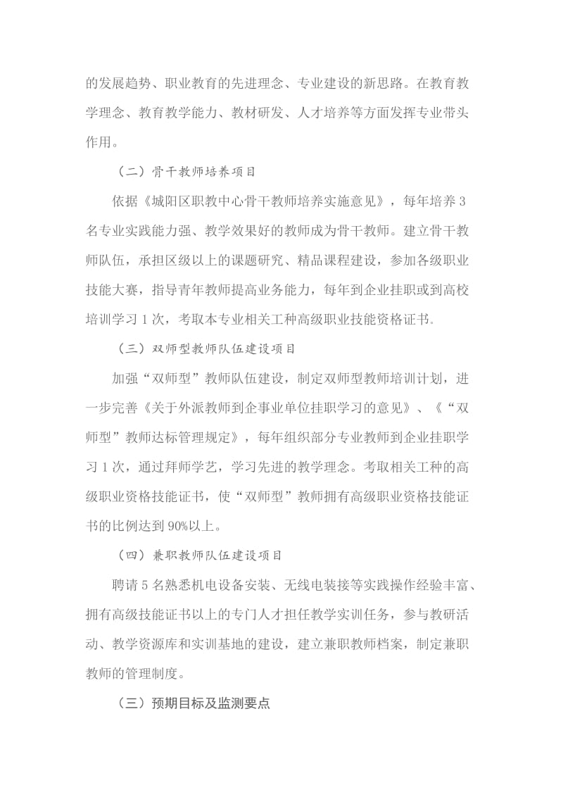 师资队伍建设项目建设总结报告.doc_第2页