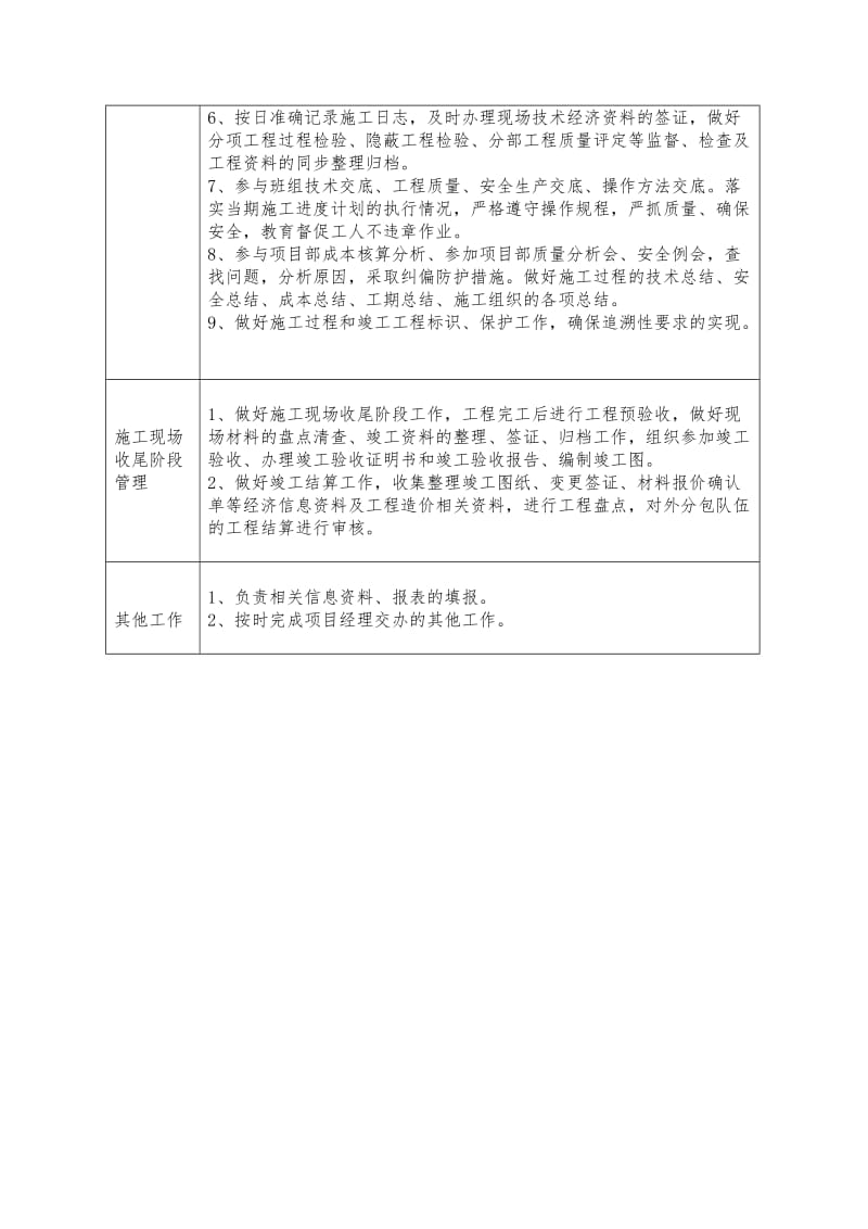 项目施工员岗位技能基本素质标准.doc_第2页