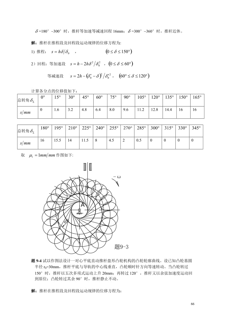 机械原理第九章凸轮机构及设计.doc_第2页