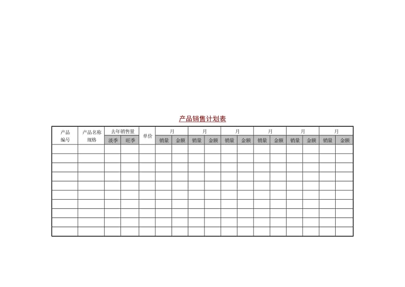 产品销售计划表.doc_第1页