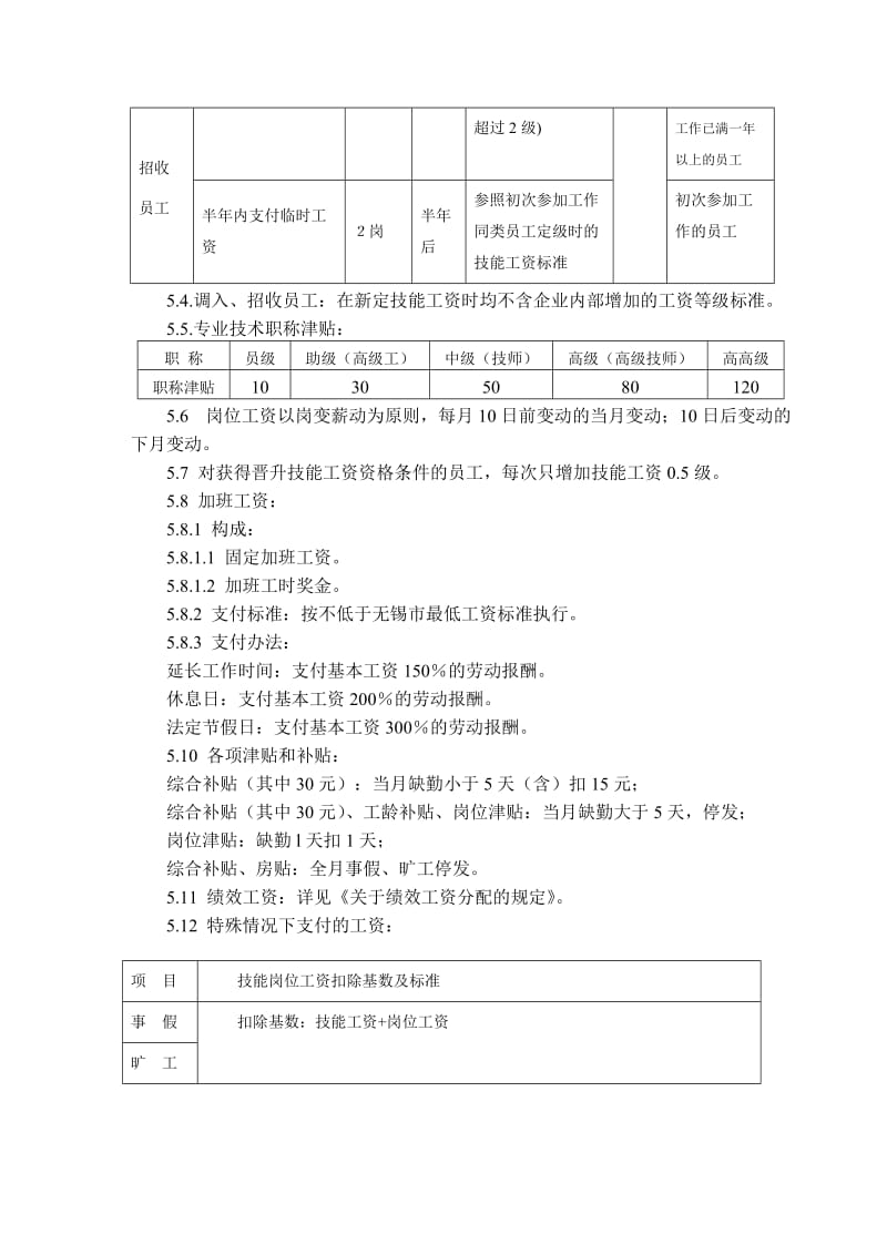 国有企业工资管理规定.doc_第3页