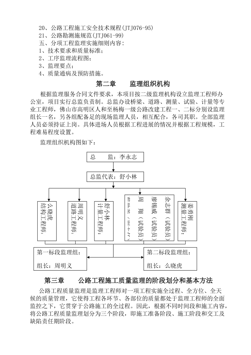 佛山市一级公路改建工程监理实施细则.doc_第3页