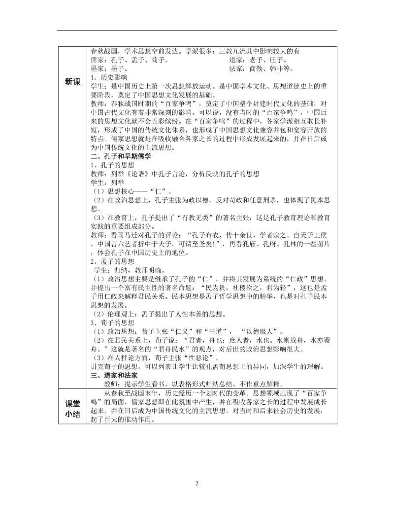 人教版历史必修三1-18课集体备课教案.doc_第2页