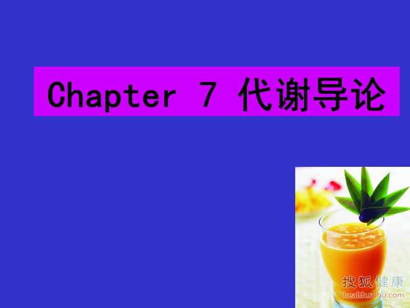 《代謝導論》PPT課件.ppt_第1頁