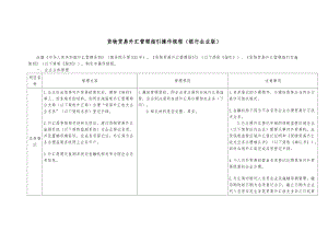 貨物貿(mào)易外匯管理指引操作規(guī)程.docx