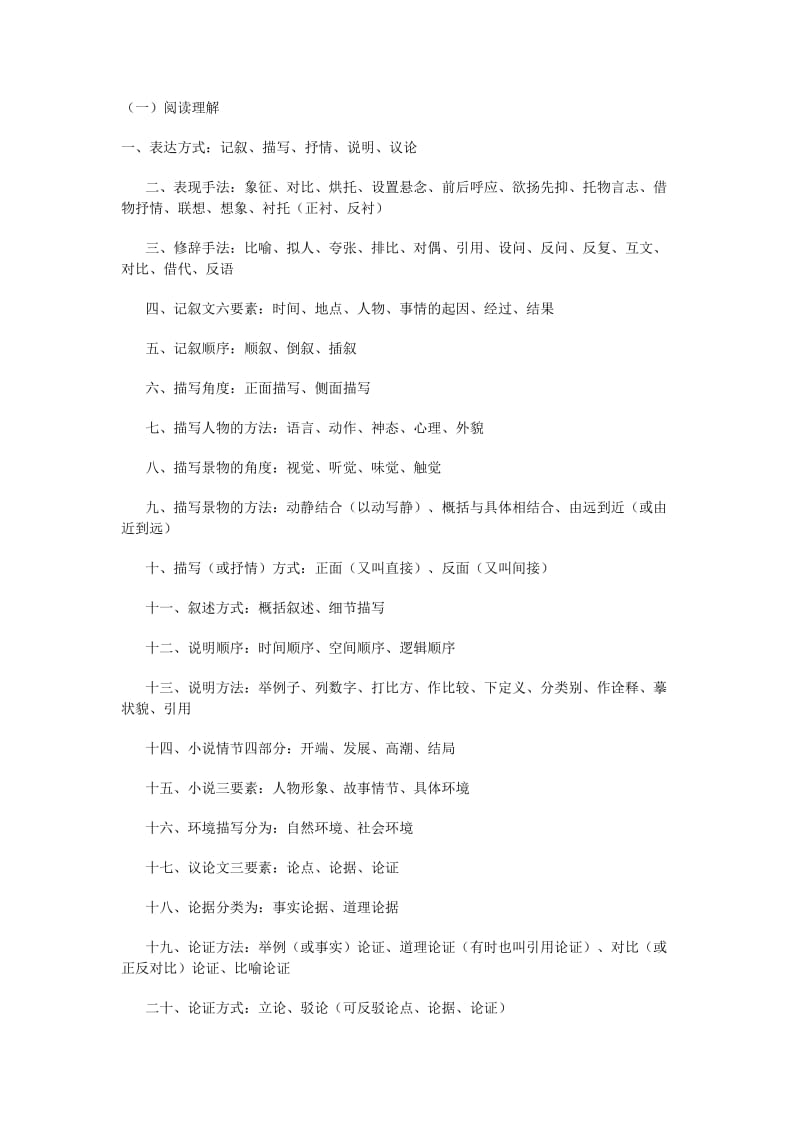 初中语文解题方法归类.doc_第1页