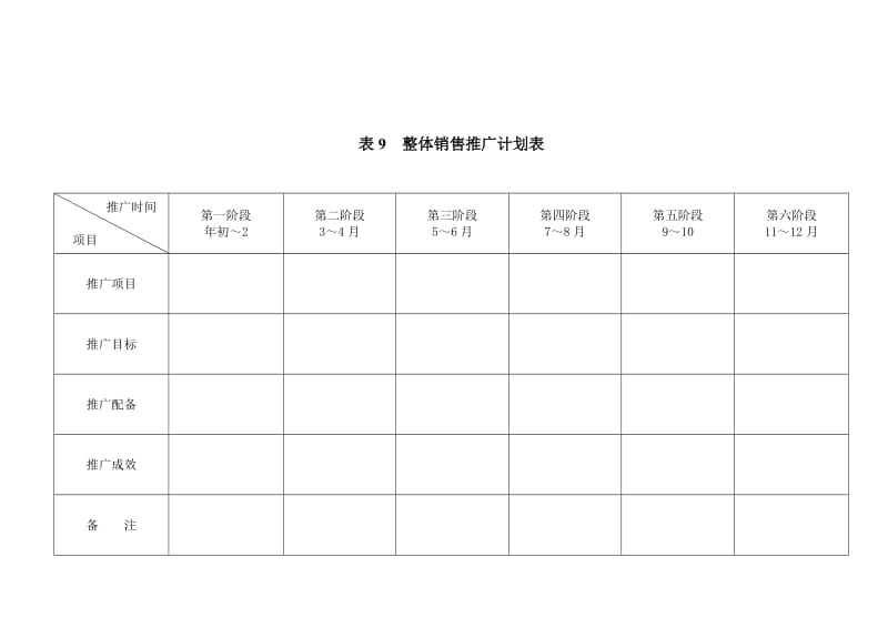 整体销售推广计划表.doc_第1页