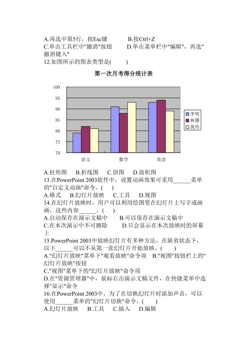 初中信息2015信息会考选择题.doc_第2页