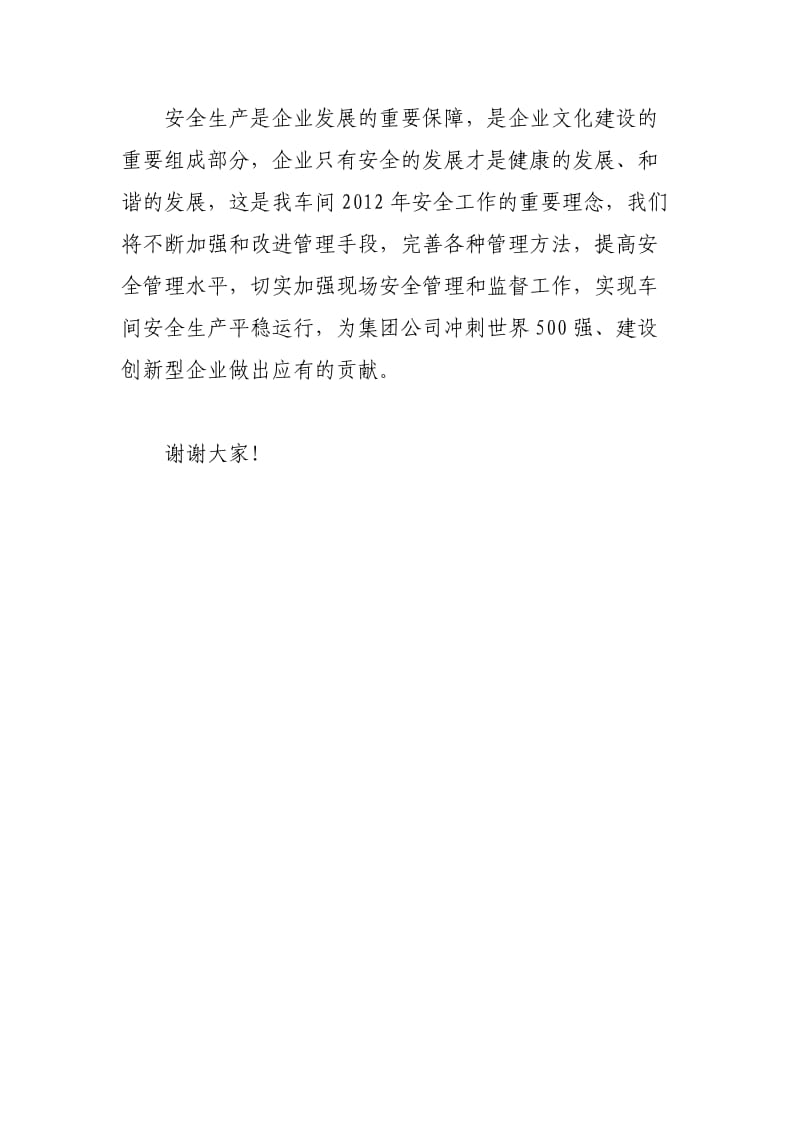 2012年安全生产工作会议表态发言材料.doc_第3页