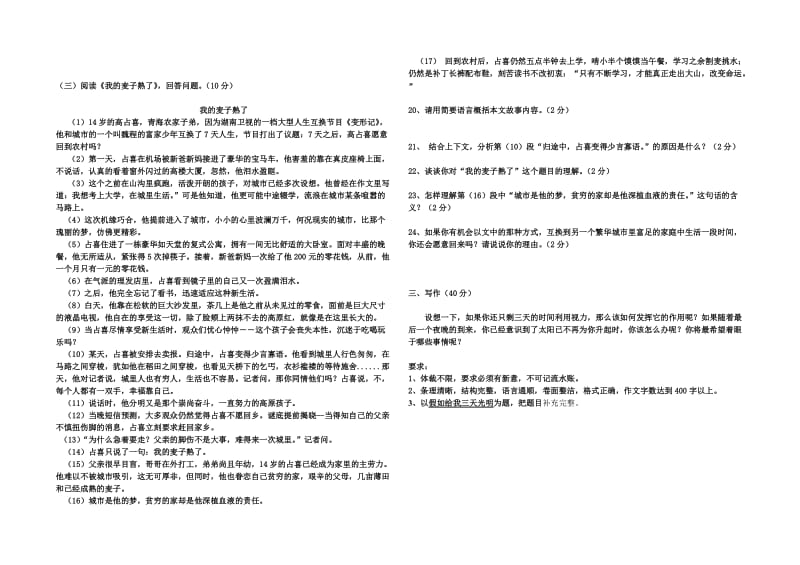 八年级下期末模拟卷子王萍.doc_第3页