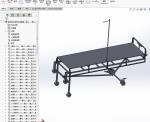 救護擔架車的設計【三維SW 】【含三維圖紙、說明書】