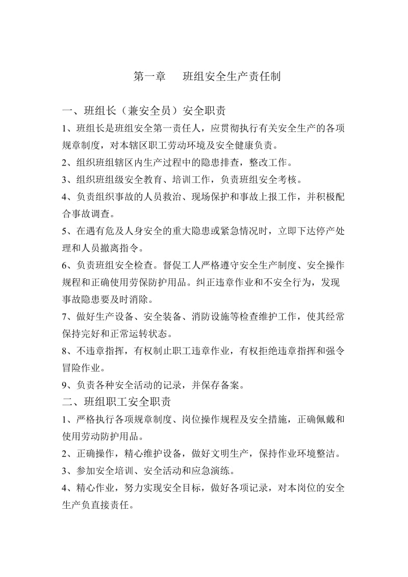 班组长安全职责.doc_第1页