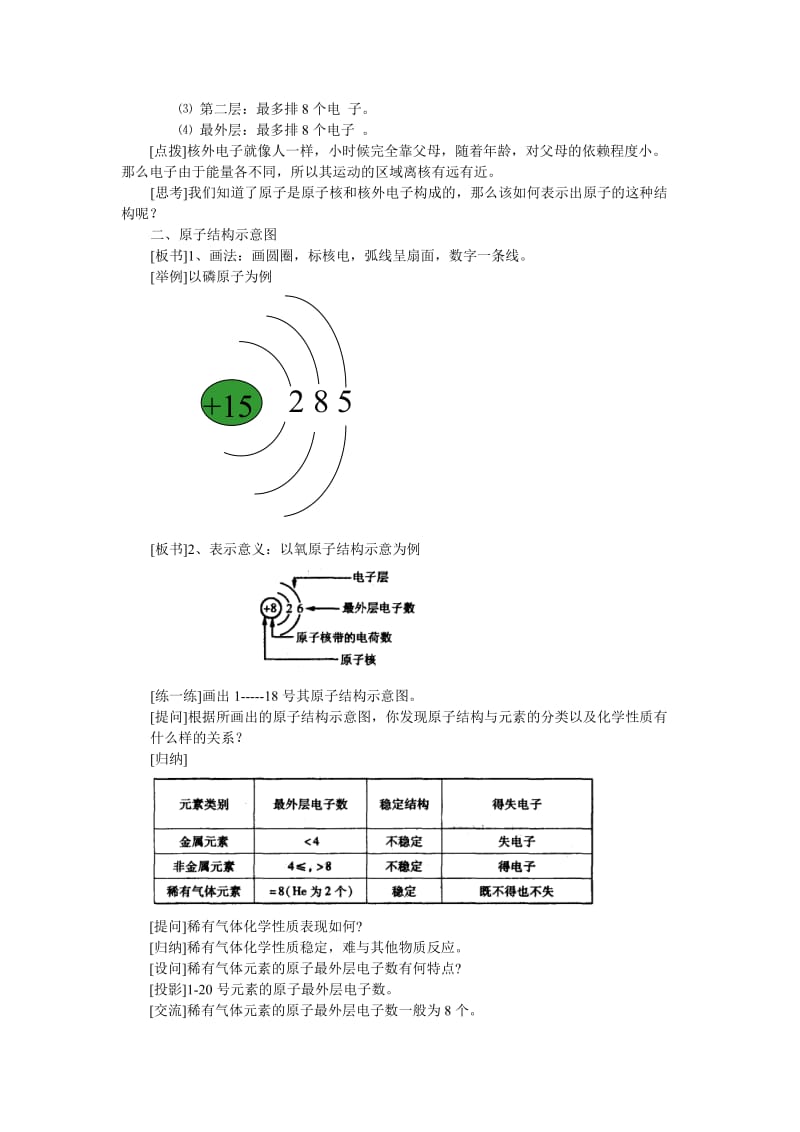 原子的核外电子排布教案.doc_第2页