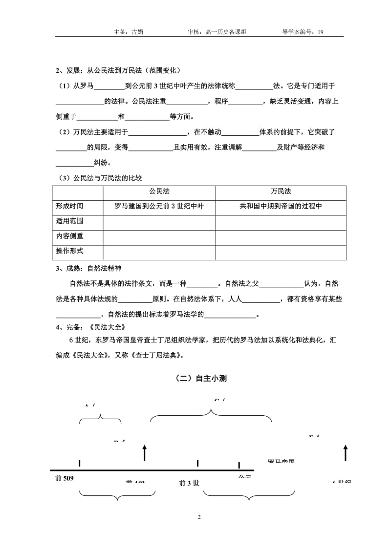 罗马人的法律导学案.doc_第2页