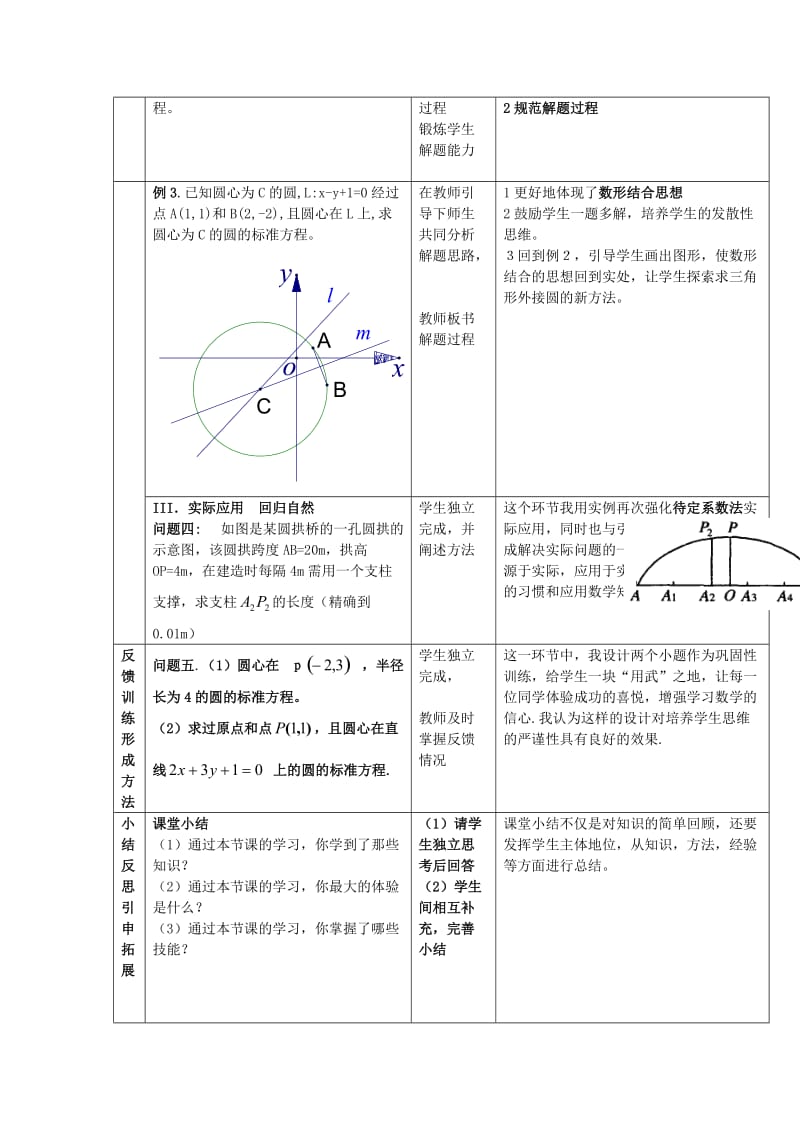 圆的标准方程说课稿1.doc_第3页