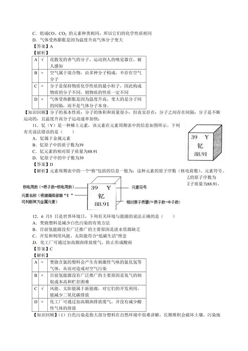 湖北省黄冈市2013年中考化学试题.doc_第3页