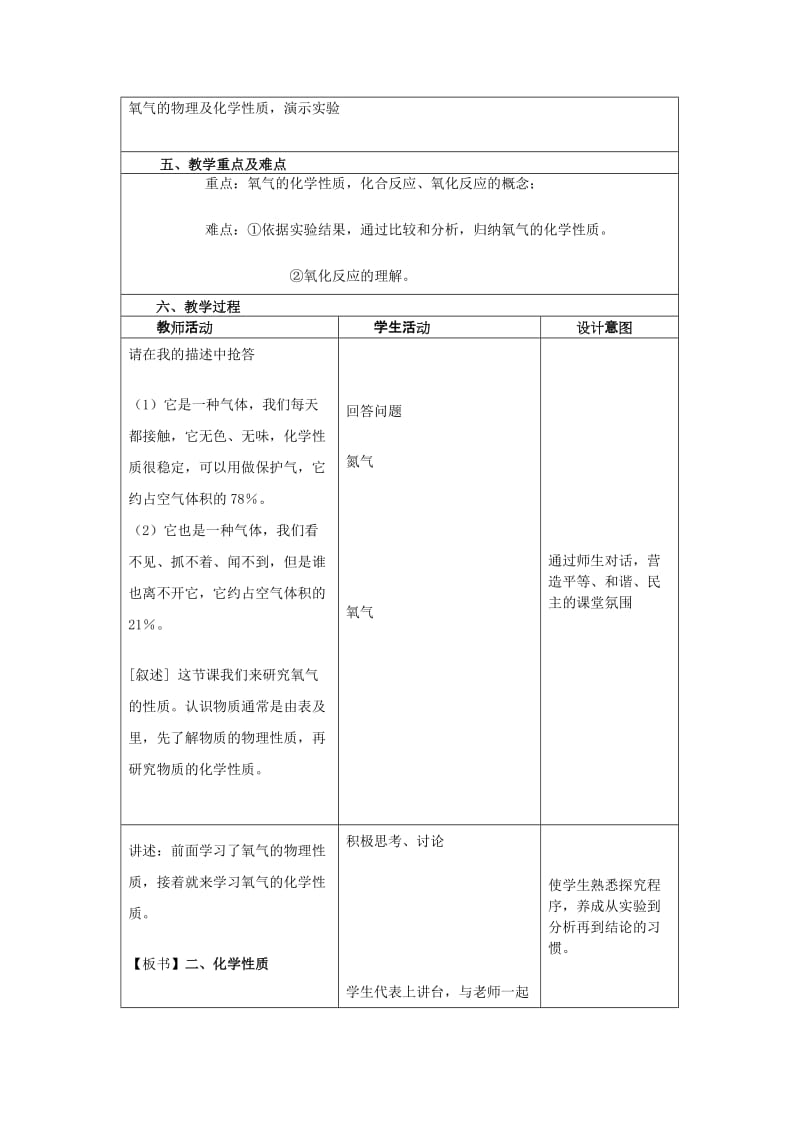 氧气的性质教学案例.doc_第2页