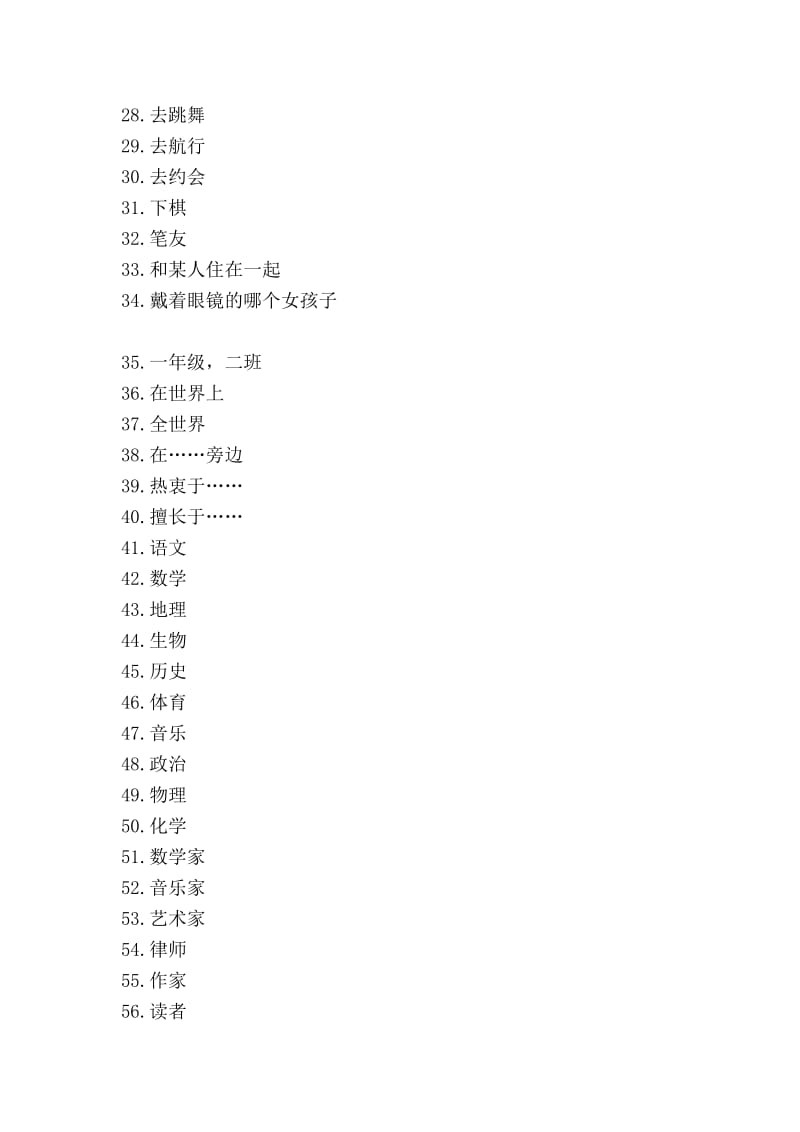 牛津上海版初一英语的词组归纳.doc_第2页