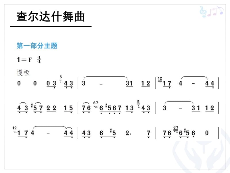 初中音乐 《查尔达什舞曲》课件PPT课件_第3页