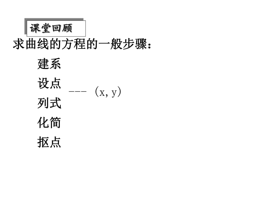 《求曲線(xiàn)方程》PPT課件.ppt_第1頁(yè)