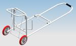 多用途折疊式行李拉車三維模型圖紙