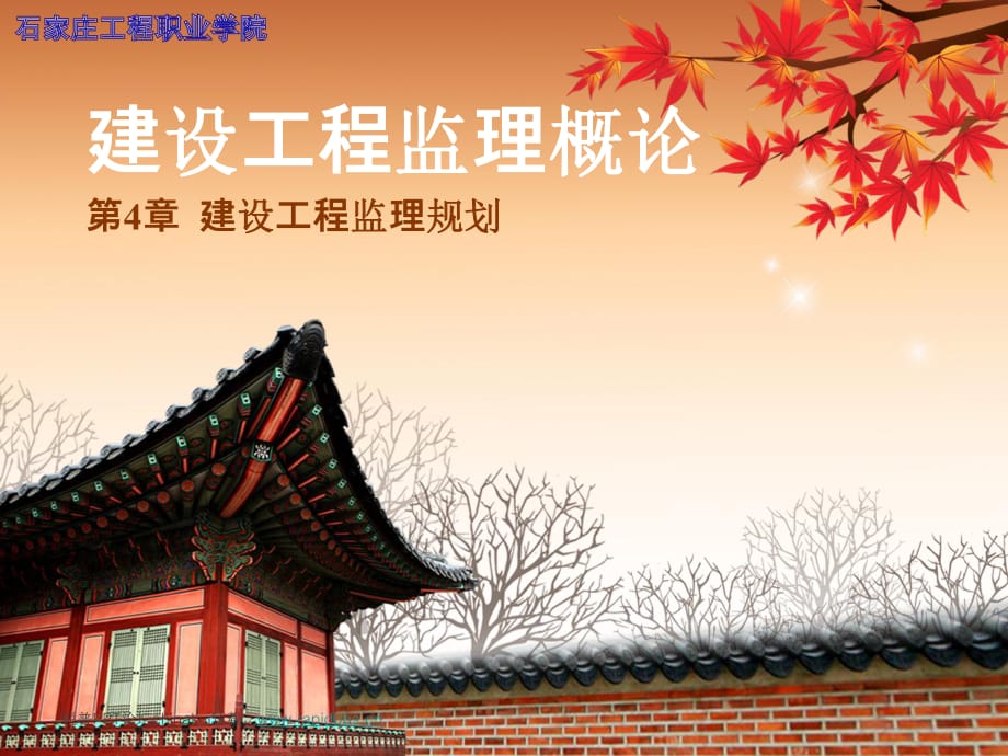 《建設(shè)工程監(jiān)理規(guī)劃》PPT課件.ppt_第1頁