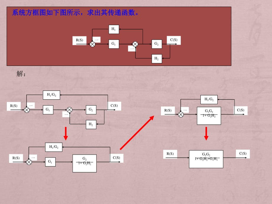 機(jī)械工程控制基礎(chǔ) 習(xí)題 帶答案_第1頁(yè)