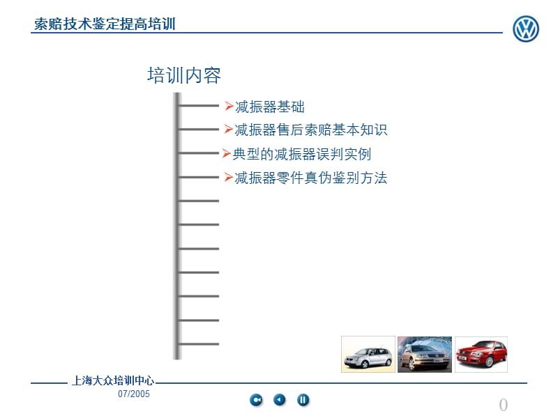 上海大众汽车减震器索赔培训教材_第1页