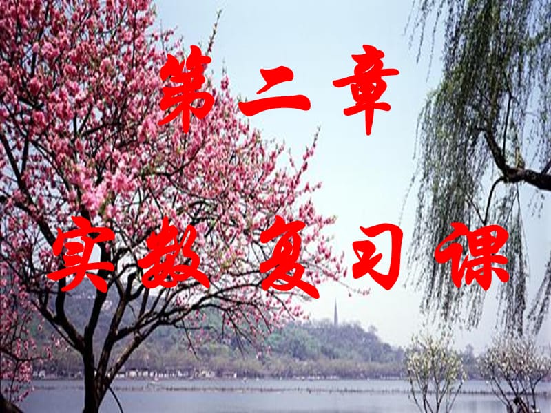 上冊數(shù)學(xué)第二章實數(shù)復(fù)習(xí)_第1頁