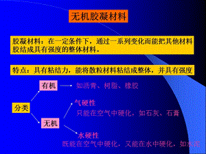 企業(yè)班建筑材料教學課件3第二、三章