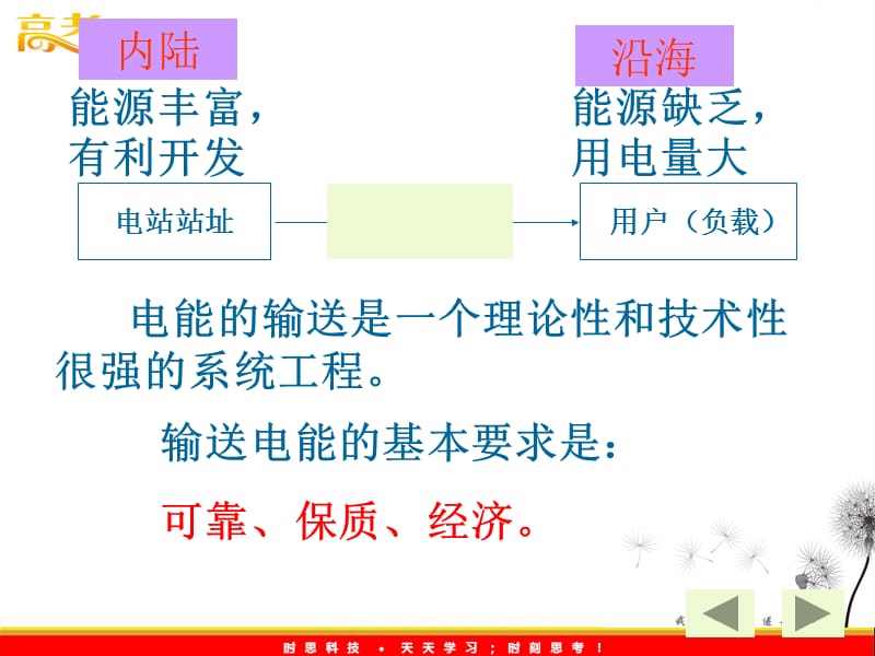 高中物理5.5《电能的输送》课件（人教版选修3-2）_第3页