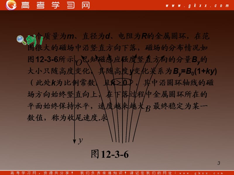 高三复习物理课件：电磁感应规律的综合应用_第3页