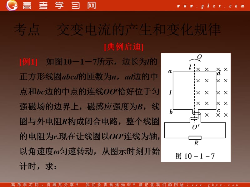 高一物理课件 第五章《 交变电流 》 1 课件 人教版选修3-2_第3页