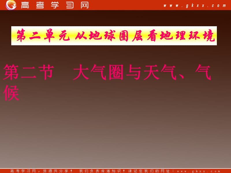 高一地理课件 2.2 大气圈与天气、气候课件7 （鲁教版必修1）_第2页