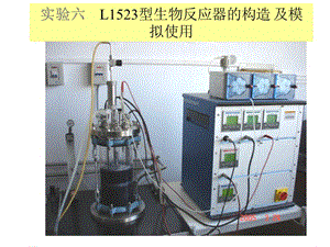 實驗五L523型生物反應器發(fā)酵罐的使用