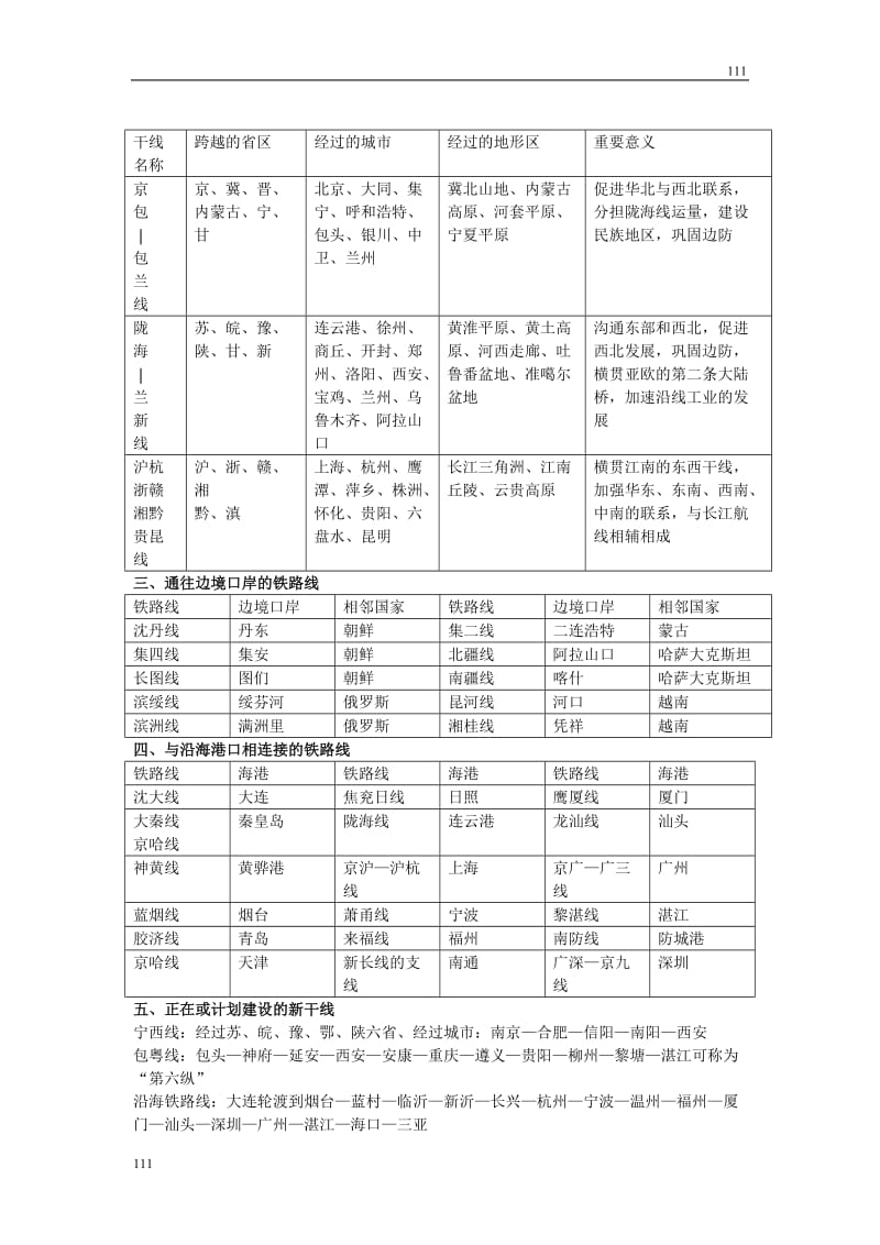 高中地理《交通运输布局变化的影响》文字素材2（新人教版必修2）_第2页