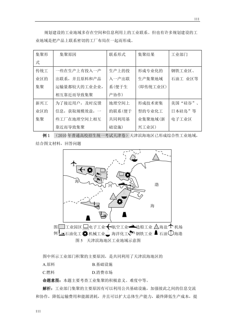 高考地理一轮复习鲁教版案 第26讲工业地域的形成及工业生产对地理环境的影响_第2页