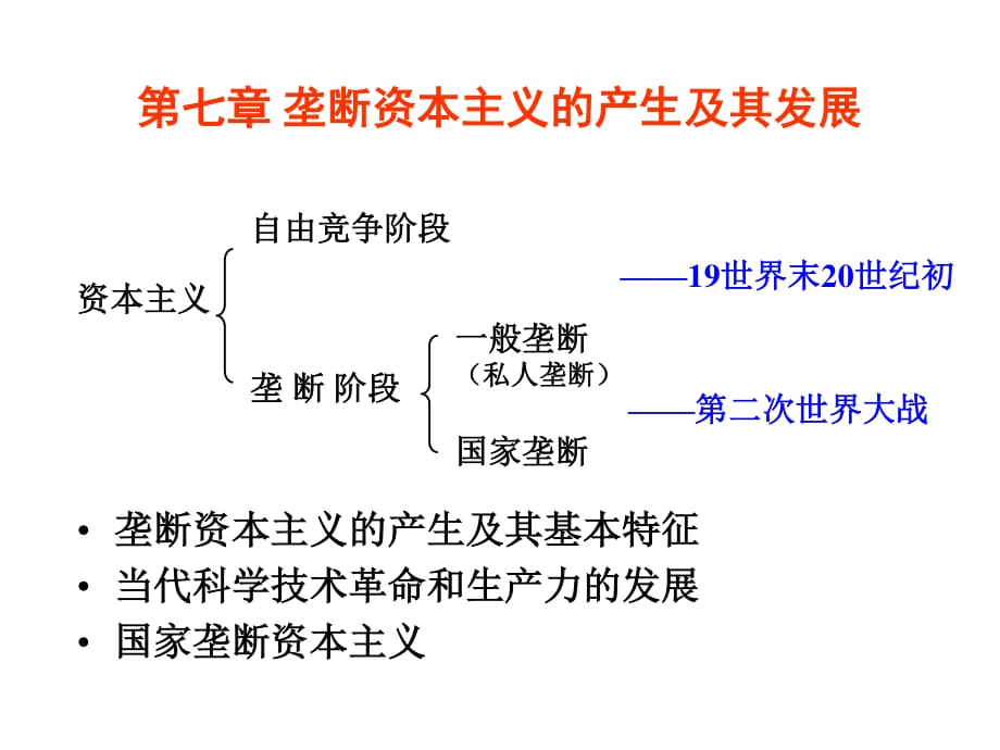 垄断资本主义的产生及其发展_第1页