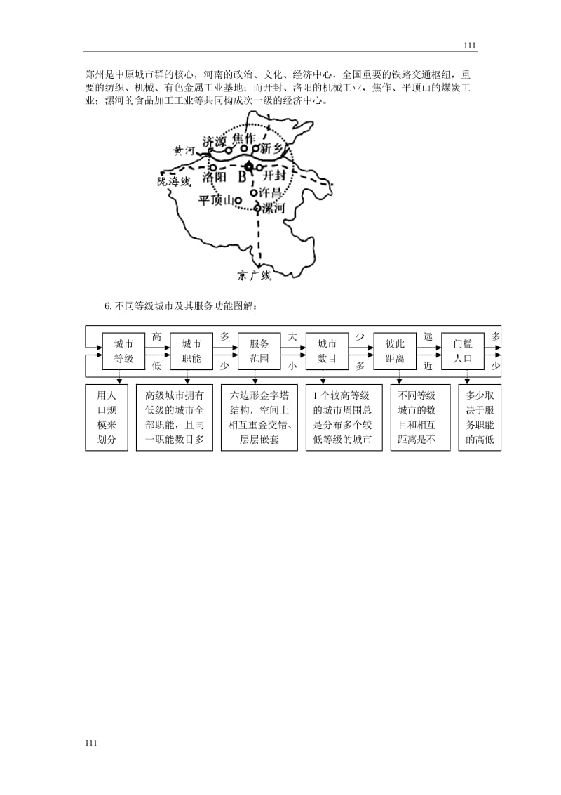 高中地理《不同等级城市的服务功能》文字素材4（人教版必修2）_第2页