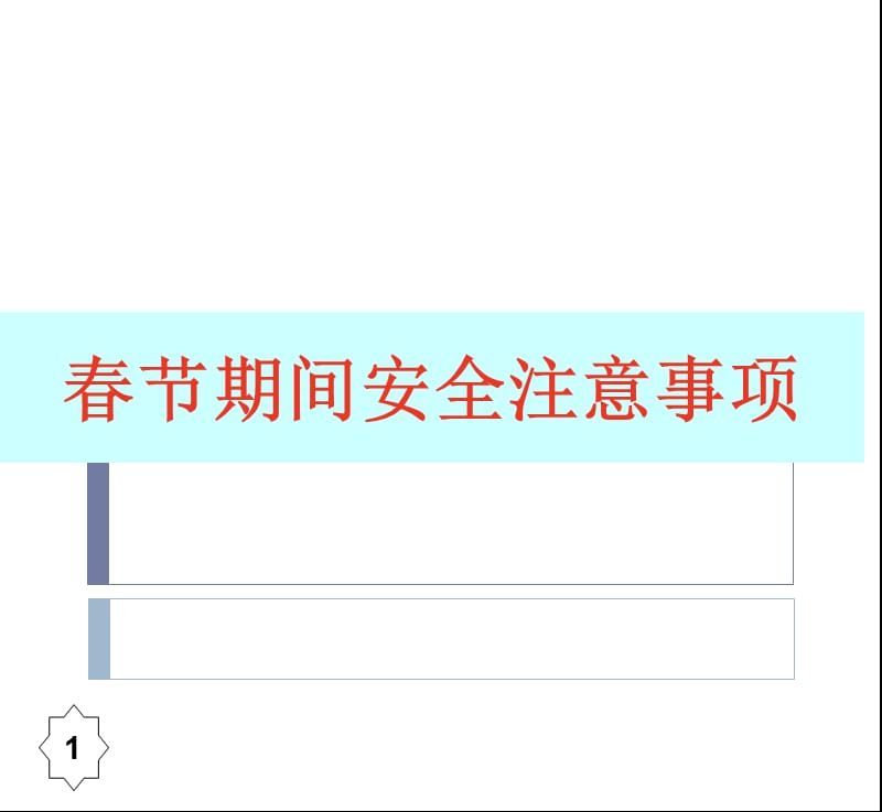 春节期间安全注意事项_第1页