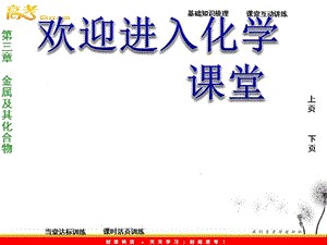 人教版化學(xué)必修1（課件）：第三章 第二節(jié) 第3課時(shí) 鐵的重要化合物