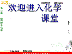 人教版化學必修1（課件）：第一章 第二節(jié) 第1課時 物質(zhì)的量　氣體摩爾體積