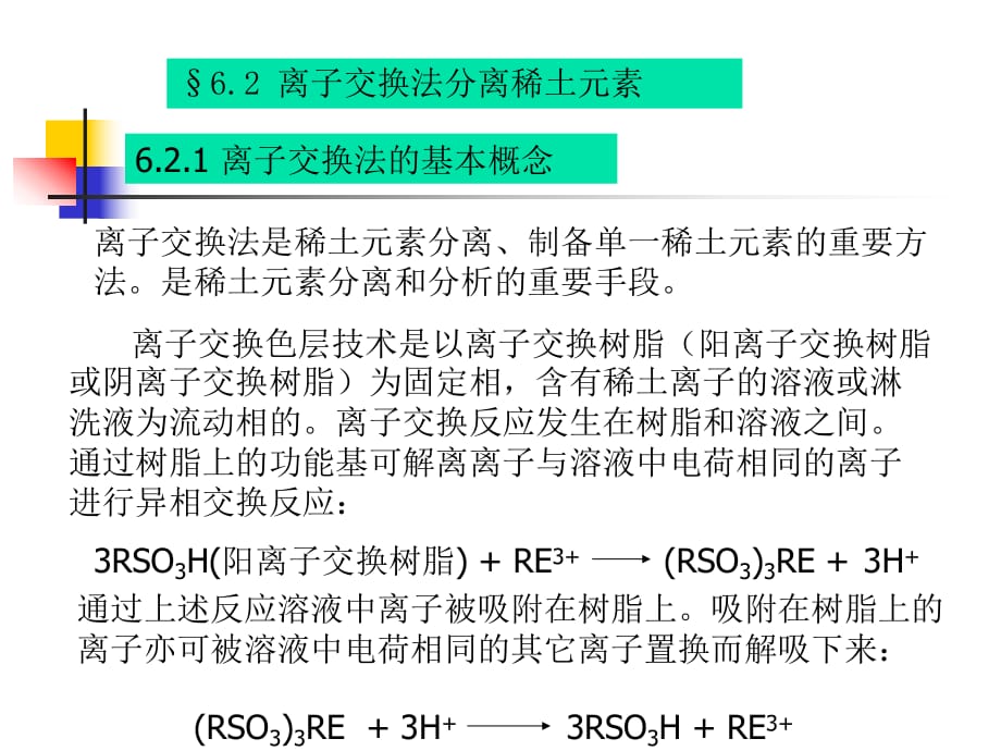 離子交換法分離稀土元素_第1頁