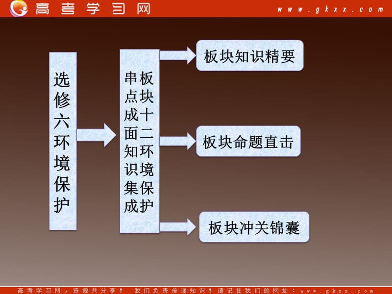 高考一轮复习选修6（串点成面）知识集成板块十二《环境保护》课件_第3页