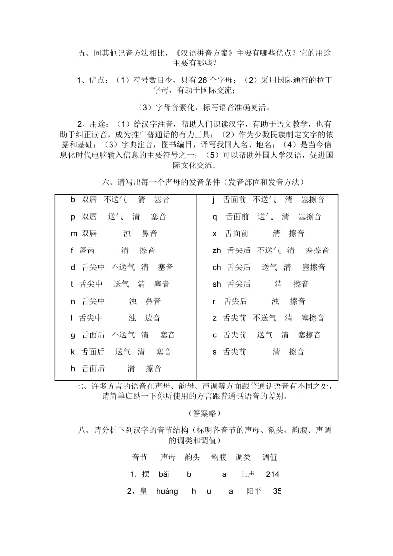 汉语通论形成性考核作业答案.doc_第3页