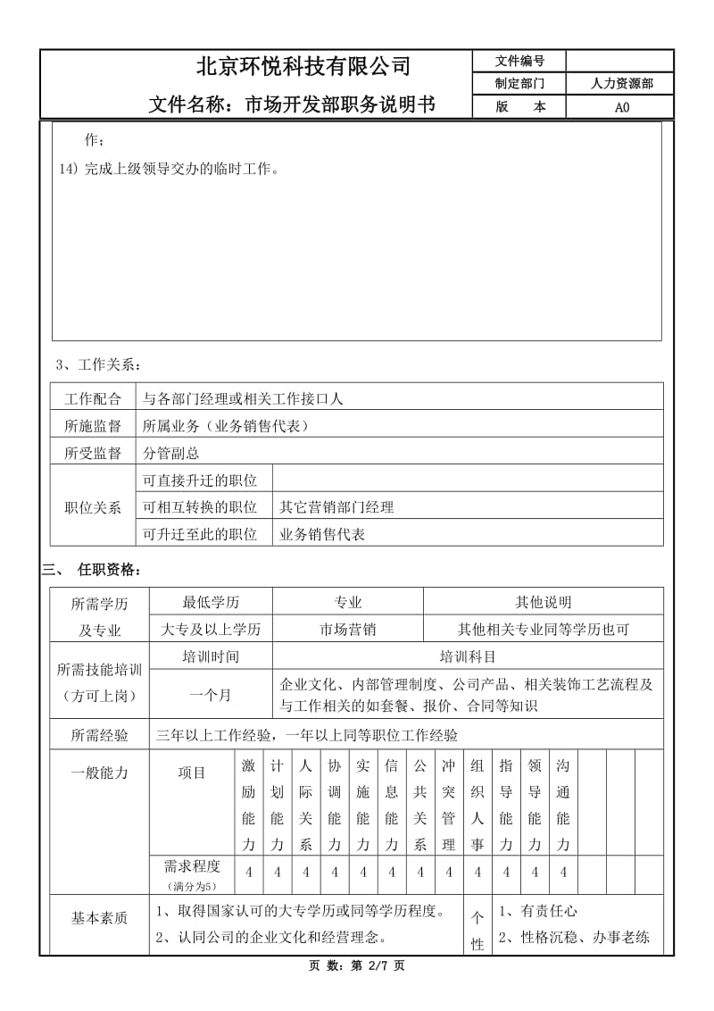 市场开发部岗位职责.doc_第3页