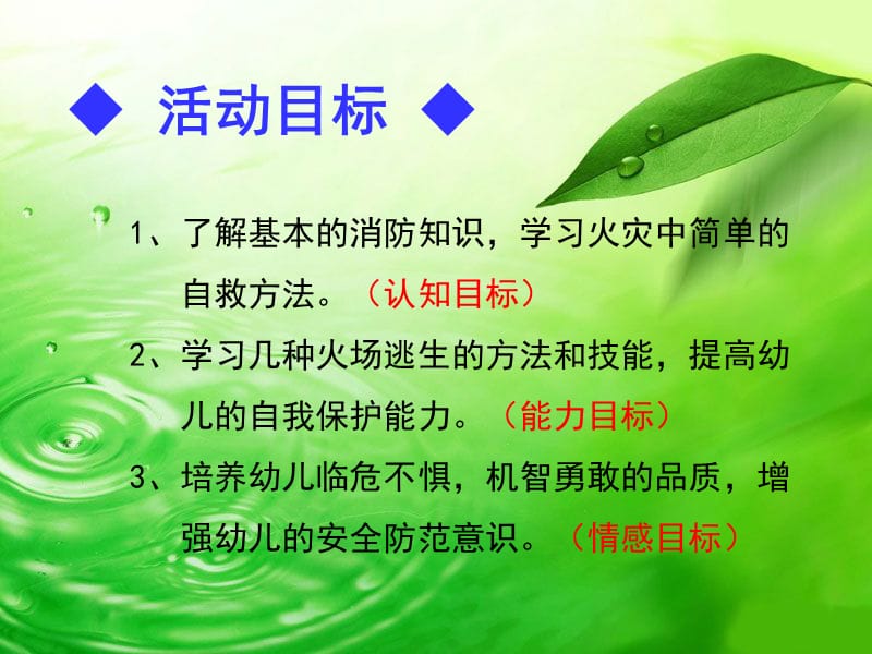 幼儿园大班社会活动《安全在我身边》课件幻灯片.ppt_第2页