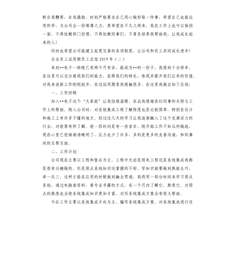 企业员工试用期工作总结2019.docx_第2页