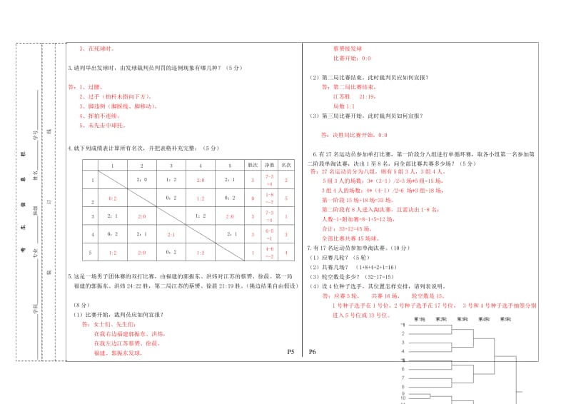 2013年羽毛球二级裁判培训理论考试(A)答案.doc_第3页