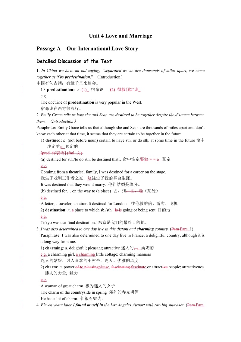 新风尚大学实用英语第三册课后练习答案Unit4.doc_第1页